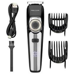 Profi-Care PC-HSM/R 3131 zastřihovač vousů, zastřihovač vlasů USB napájení chromová černá