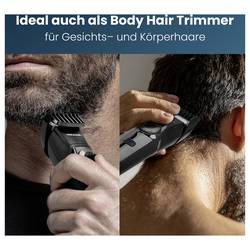 Profi-Care PC-HSM/R 3131 zastřihovač vousů, zastřihovač vlasů USB napájení chromová černá