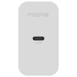 ZAGG Speedport 67 Wall Charger nabíječka pro iPad/iPhone/iPod, GaN, 1x USB-C®, 67 W, Dodávka energie, bílá