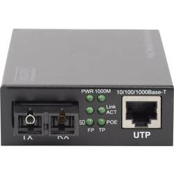 Digitus DN-82160 SC Duplex, IEEE 802.3z 1000BASE-LX, LAN 10/100/1000 MBit/s konvertor médií 10 / 100 / 1000 MBit/s