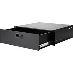 Adam Hall 87403CL 19palcová racková zásuvka 3 U ocel