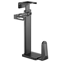 LogiLink držák na PC podpultový, montáž na zeď EO0073 EO0073 černá Zatížitelný do hmotnosti=20 kg