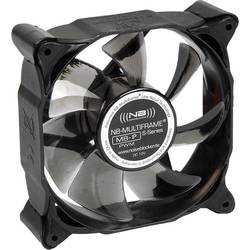 NoiseBlocker M8-P PC větrák s krytem černá (š x v x h) 80 x 80 x 25 mm