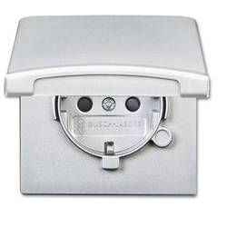 ABB 2CKA002064A0293 přístrojová vložka IP44 hliník, bílá hliníková (RAL 9006)