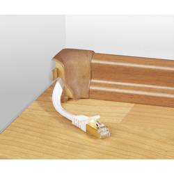 971686 RJ45 síťové kabely, propojovací kabely U/FTP 1.00 m bílá flexibilní provedení, s ochranou 1 ks