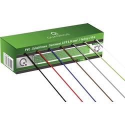 Quadrios 19011CA084 lanko/ licna, LiFY, 1 x 0.14 mm², modrá, hnědá, šedá, červená, černá, bílá, žlutozelená, 70 m