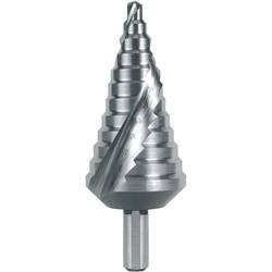 RUKO 101053 101053 HSS stupňovitý vrták Celková délka 100 mm kuželový záhlubník 3 břitý 1 ks