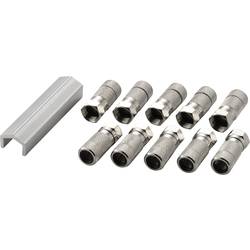 Sada F-konektorů Průměr lanka: 7 mm