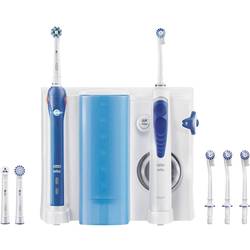 Oral-B Pro 2000 + OxyJet elektrický kartáček na zuby, ústní sprcha, bílá, tmavě modrá, 80311065