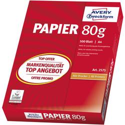 Avery-Zweckform PAPER Inkjet + Laser + Copier 2575 univerzální papír do tiskárny A4 80 g/m² 500 listů bílá