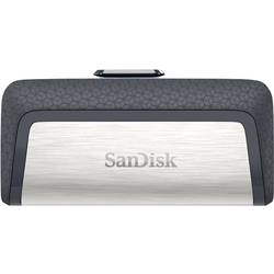 SanDisk Ultra® DualDrive USB paměť pro smartphony/tablety stříbrná 256 GB USB 3.2 (Gen 1x1) , USB-C®