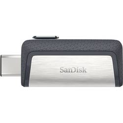 SanDisk Ultra® DualDrive USB paměť pro smartphony/tablety stříbrná 256 GB USB 3.2 (Gen 1x1) , USB-C®