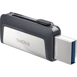 SanDisk Ultra® DualDrive USB paměť pro smartphony/tablety stříbrná 256 GB USB 3.2 (Gen 1x1) , USB-C®
