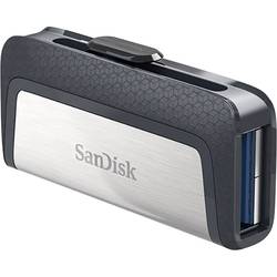 SanDisk Ultra® DualDrive USB paměť pro smartphony/tablety stříbrná 256 GB USB 3.2 (Gen 1x1) , USB-C®
