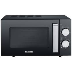 Severin MW 7761 mikrovlnná trouba černá, nerezová ocel 800 W