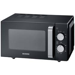 Severin MW 7761 mikrovlnná trouba černá, nerezová ocel 800 W