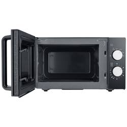 Severin MW 7761 mikrovlnná trouba černá, nerezová ocel 800 W