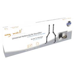 My Wall HZ32-2L Soundbar držák na zeď naklápěcí, nakláněcí černá 1 ks