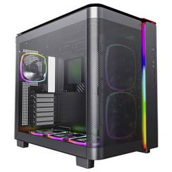 MONTECH KING 95 PRO Tempered Glass ARGB midi tower PC skříň černá