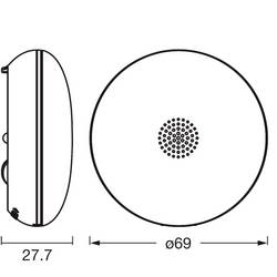 OSRAM HOMELIGHTING Smart+ bezdrátový detektor úniku vody