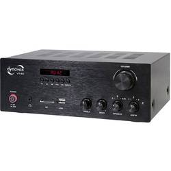 Dynavox VT-80 stereo zesilovač 2 x 160 W černá Bluetooth®, USB
