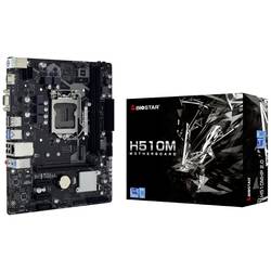 BioStar H510MHP 2.0 Základní deska Socket (PC) Intel® 1200 Tvarový faktor Micro-ATX Čipová sada základní desky Intel® H510