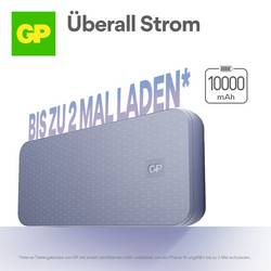 GP B+ powerbanka Li-Pol, 10000 mAh, USB-A, USB-C®, šedá