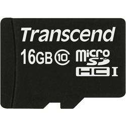 Transcend Premium paměťová karta microSDHC Industrial 16 GB Class 10, UHS-I vč. SD adaptéru