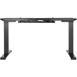 SpeaKa Professional konstrukce psacího stolu pro práci vsedě i ve stoje výškově nastavitelné Rozsah výšky: 620 do 1280 mm (š x h) 1700 mm x 650 mm černá