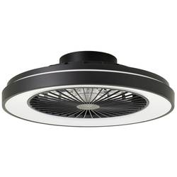 Brilliant G93854/06 Mazzaro LED stropní světlo s ventilátorem LED LED Energetická třída (EEK2021): E (A - G) 40 W černá
