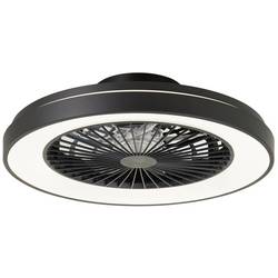 Brilliant G93854/06 Mazzaro LED stropní světlo s ventilátorem LED LED Energetická třída (EEK2021): E (A - G) 40 W černá