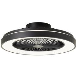 Brilliant G93854/06 Mazzaro LED stropní světlo s ventilátorem LED LED Energetická třída (EEK2021): E (A - G) 40 W černá