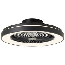 Brilliant G93854/06 Mazzaro LED stropní světlo s ventilátorem LED LED Energetická třída (EEK2021): E (A - G) 40 W černá