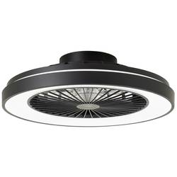 Brilliant G93854/06 Mazzaro LED stropní světlo s ventilátorem LED LED Energetická třída (EEK2021): E (A - G) 40 W černá