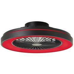 Brilliant G93854/06 Mazzaro LED stropní světlo s ventilátorem LED LED Energetická třída (EEK2021): E (A - G) 40 W černá