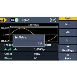 VOLTCRAFT FG-1302 Arbitrární generátor funkcí 1 µHz - 30 MHz 2kanálový arbitrární