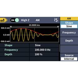 VOLTCRAFT FG-1302 Arbitrární generátor funkcí 1 µHz - 30 MHz 2kanálový arbitrární