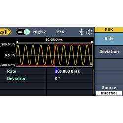 VOLTCRAFT FG-1302 Arbitrární generátor funkcí 1 µHz - 30 MHz 2kanálový arbitrární