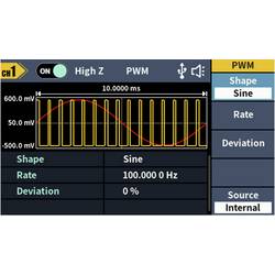 VOLTCRAFT FG-1302 Arbitrární generátor funkcí 1 µHz - 30 MHz 2kanálový arbitrární
