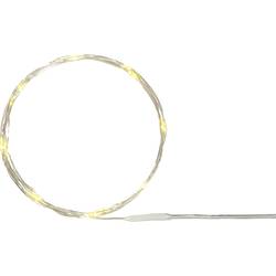 Sygonix SY-4722046 mini světlelný řetěz vnitřní na baterii Počet žárovek 20 LED teplá bílá Délka světel: 2.2 m časoměřič