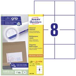 Avery-Zweckform 3427-200 105 x 74 mm papír bílá 1760 ks trvalé univerzální etikety 220 listů A4