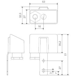 Finder soumrakový spínač 1 ks 11.41.8.230.0000 Provozní napětí:230 V/AC Citlivost světla: 1, 30 - 80, 1000 lx, lx 1 přepínací kontakt
