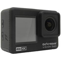 GoXtreme GoXtreme Vision Duo 4K Sportovní outdoorová kamera 4K, duální displej, chráněné proti stříkající vodě, odolné proti prachu, odolné proti vodě, Wi-Fi,