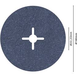 Bosch Accessories 2608607256 vláknitý kotouč Průměr 180 mm 1 ks