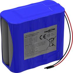 Ansmann 4S2P Akkupack 8x 18650 Kabel Li-Ion 14.4V 5200mAh Akupack 8 x Li-Ion 14.54 V 5200 mAh