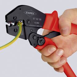 Knipex 97 52 08 krimpovací kleště dutiny na kabely, 0.25 do 6 mm²