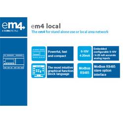 Crouzet 88981103 EM4 local PLC řídicí modul 24 V/DC