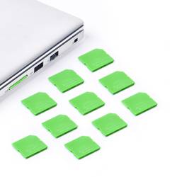 Smartkeeper Zámek portu SD SD04P1GN sada 10 ks zelená bez klíče SD04P1GN