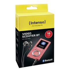Intenso Video Scooter MP3 přehrávač 16 GB červená Bluetooth