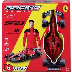 Bburago F1 KIT Ferrari SF23 mit Helm, #16 Leclerc 1:24 model auta
